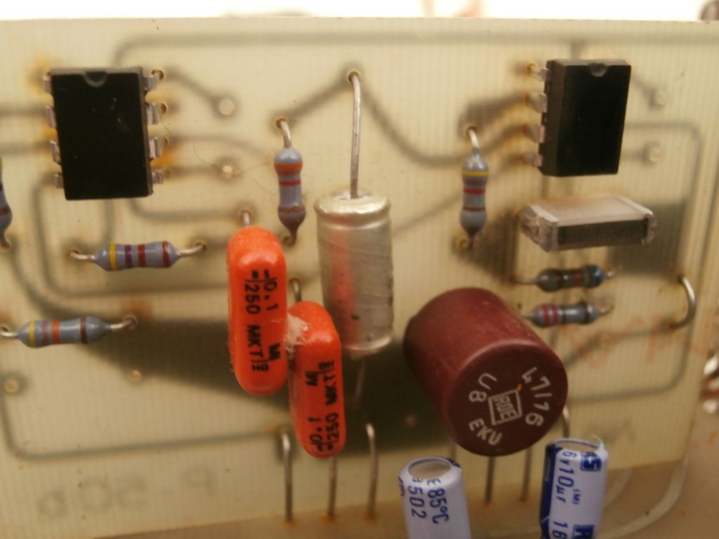 NVA Passive Preamp Phono board capacitor upgrade pink fish media